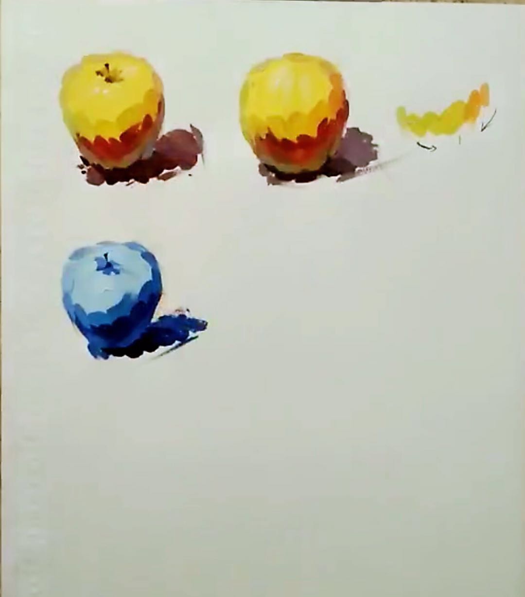 彩铅苹果|纯艺术|绘画|MRYU钰先生 - 原创作品 - 站酷 (ZCOOL)